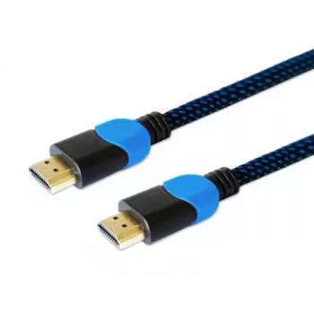 Savio GCL-02 HDMI kabelis 1,8 m HDMI Type A (standarta) Melns,Zils
