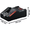 Powertools Expert Schnell-Ladegert EXAL18V-160 (melns, AMPShare Alliance)
