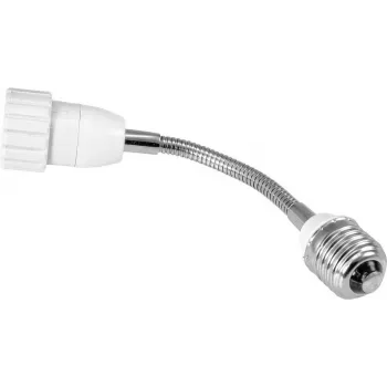 Lampas adapteris EUROLITE E-27 uz GU-10 ar lokano kakliņu, modelis 94601430