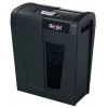 Papīra smalcinātājs REXEL Secure X8 — šķērsgriezuma P-4, 4x40 mm, 8 lapu ietilpība, 14 l tvertne, melns