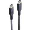 AUKEY CB-MCC102 USB kabelis 1,8 m USB C melns 480 Gbit/s