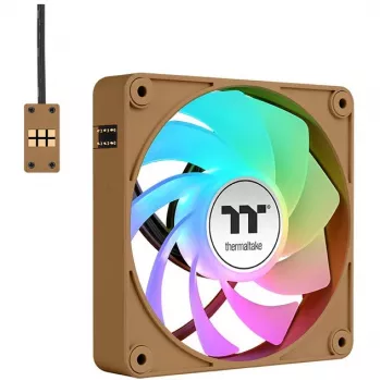 Thermaltake CT140 EX Reverse ARGB 140mm korpusa ventilatori, 3 gab. komplekts, Gravel Sand