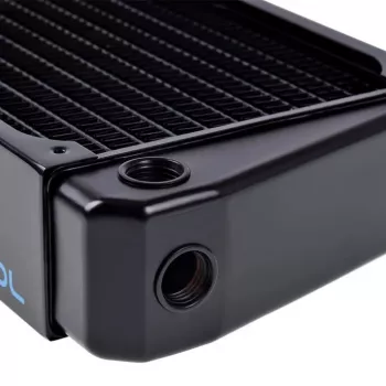 Alphacool NexXxoS XT45 - Radiatora bloks - Misiņš - Varš - Tērauds - Melna - 1/4 - 1,5 bar - 12 cm (14234)