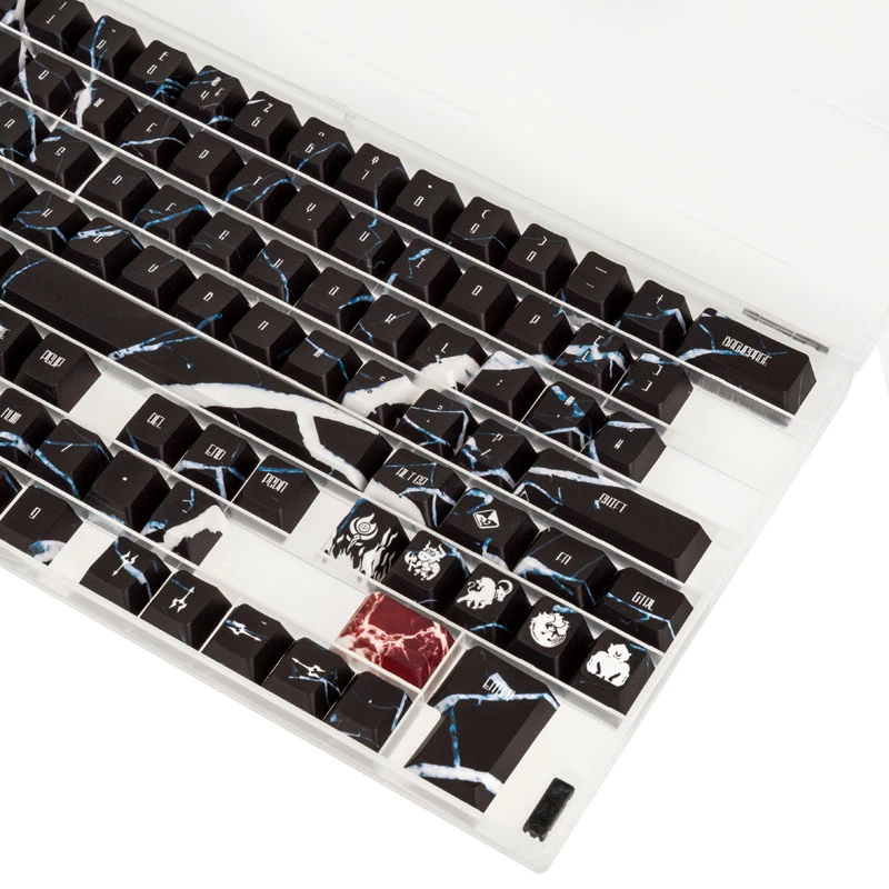 Traitors TARTARUS GAKC-373 tastatūras vāciņu komplekts — saderīgs mehānisko tastatūru vāciņi, UK izkārtojums