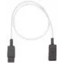 Strāvas pagarinātāja kabelis Bachmann 356.910 IEC 60320 C20 uz C19 16A 50 cm pelēks