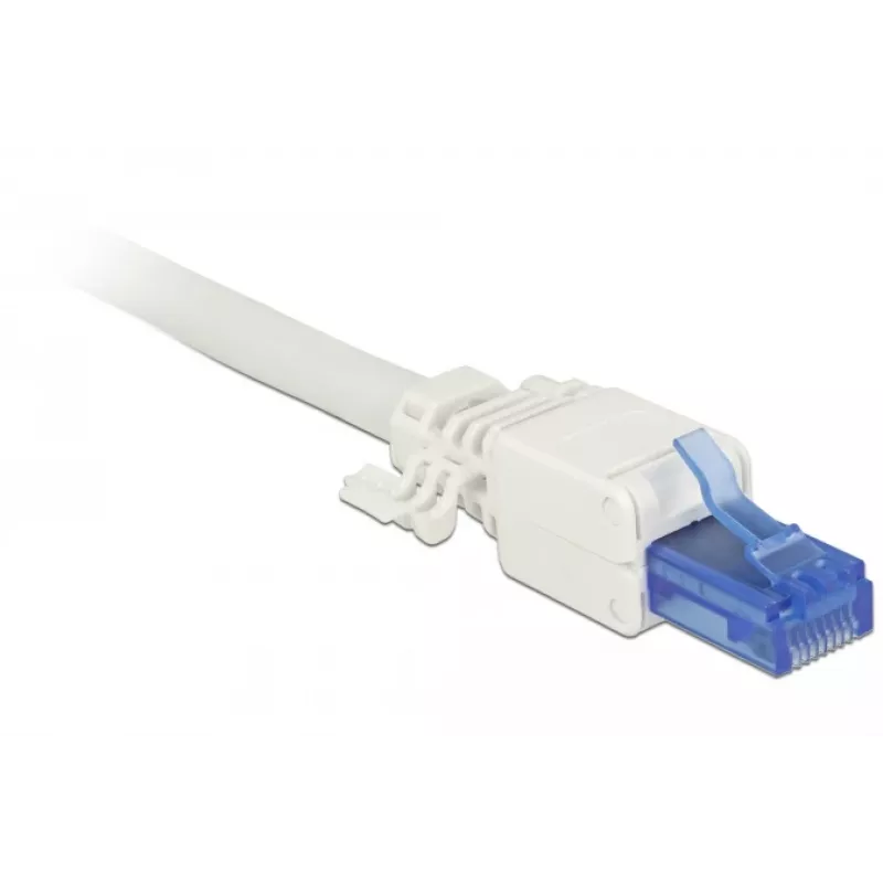 RJ-45 vada savienotājs DeLOCK 86417 zils balts