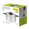 Vārāmais katls Maestro MR-3530-24 nerūsējošais tērauds 24 cm, 5.5 L, salokāmi rokturi, stikla vāks