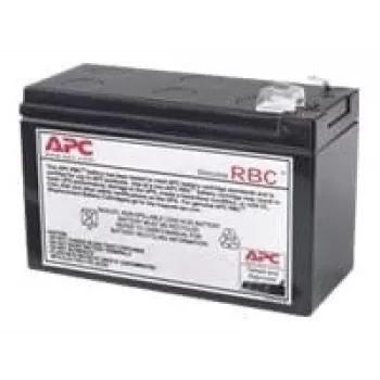 APC baterijas maiņas kasetne APCRBC110 (OEM), Aizzīmogota svina-skābes (VRLA), 1 gab., 84 VAh, melna, RoHS, 2,5 kg