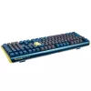 Ducky One 3 Daybreak RGB spēļu tastatūra, USB, vācu, melna, zila, zaļa