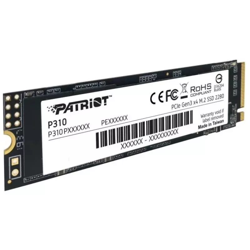 Patriot P310P192TM28 atmiņas disks 1,92 TB PCIe 3.0 x4 (NVMe)