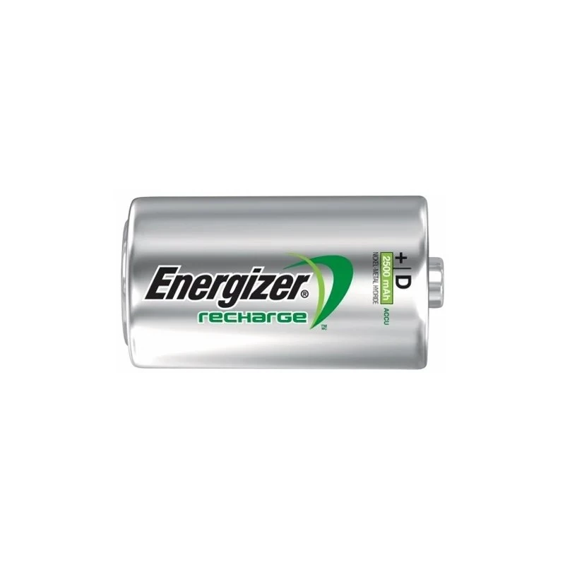 Energizer NiMH uzlādējamās D baterijas 2500mAh – 2 iepakojums
