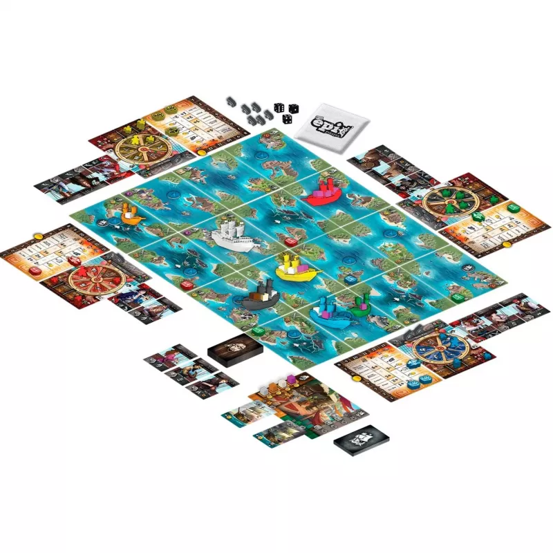 Tiny Epic Pirates ģimenes spēle