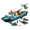 Konstrukciju rotaļlieta LEGO City Arktikas izpētes kuģis 60368 — 815 gab., 7+ gadi, ietver 4 minifigūras