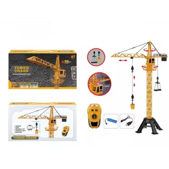 Torņa celtņa R/C modelis Madej 013211 radio vadāma celtniecības rotaļlieta