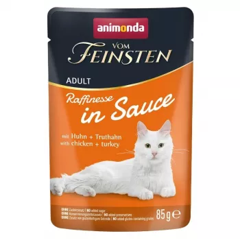 ANIMONDA VF Raffinesse in Sauce ar vistu+tītaru 85g