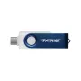 USB zibatmiņa Patriot Memory 64GB Dual USB A+C PS64GX550AAD balta zila
