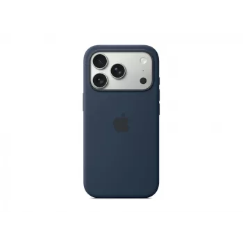 Silikona maciņš Apple iPhone 17 Pro MagSafe Midnight tumši zilā krāsā