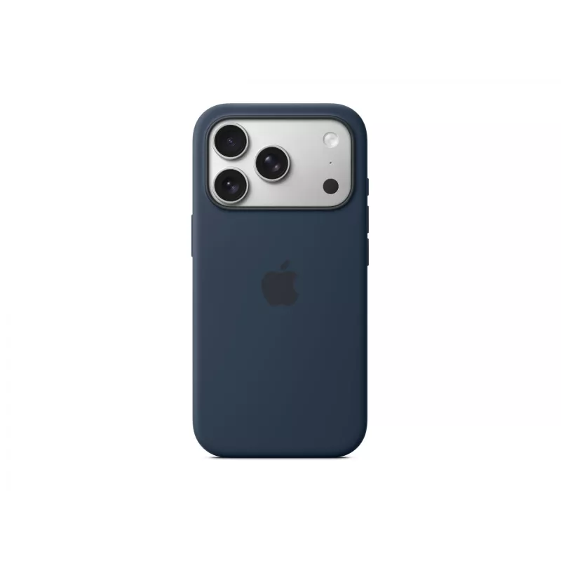 Silikona maciņš Apple iPhone 17 Pro MagSafe Midnight tumši zilā krāsā