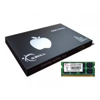 G.Skill SQ sērijas DDR3 modulis 4 GB SO DIMM 204-PIN 1066 MHz PC3-8500 CL7 1,5 V nebuferēts, bez ECC
