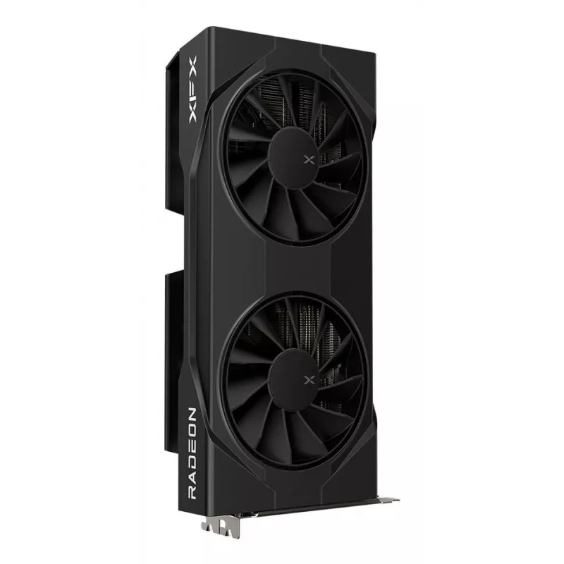 Grafikas karte XFX Radeon RX 9060 XT — 8 GB GDDR6, 128 bitu, PCIe 5.0, 2x DP + HDMI, 2 ventilatori