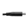 Eaton Tripp Lite Series USB-C kabelis (vīr./vīr.) — USB 2.0, 5A (100W) nomināls, 6 pēdas (1,83 m) — USB kabelis — 24 kontaktu USB-C (vīr.) uz 24 kontaktu USB-C (vīr.) — USB 2.0 — 20 V — 5 A — 1,83 m — veidots