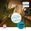 Nedis ZBLOS10RGBW3 āra apgaismojums Āra zemes apgaismojums LED 9 W G