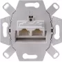 Kontaktligzda 2 x RJ-45 JUNG UAE 8-8 UPOK6