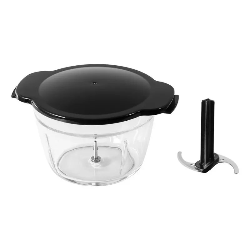 Russell Hobbs 27130-56 elektriskais virtuves smalcinātājs 0,5 L 200 W Melns, Sarkans, Caurspīdīgs