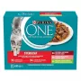 Mitrā kaķu barība Purina Nestlé Sterilcat Mix Flavours multipaka 12x85 g, pieaugušiem kaķiem, 78% mitruma, 13% olbaltumvielu