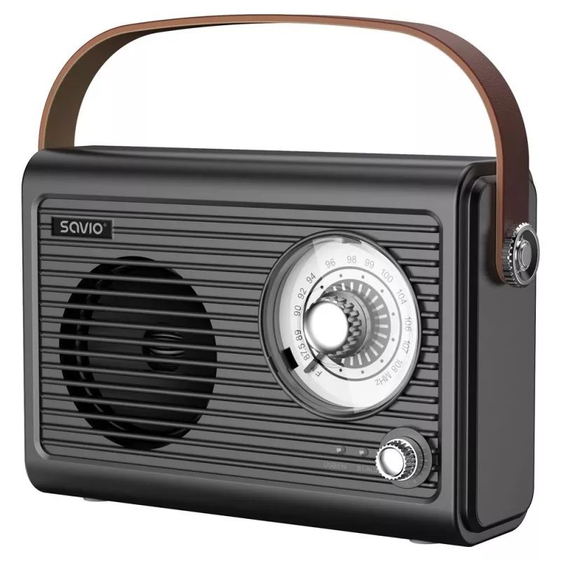 Pārnēsājams radio Savio RS-01 Analog melns