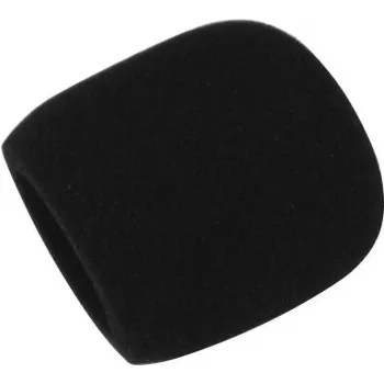 Mikrofona vēja aizsargs Omnitronic 6000621N, melns, mikrofonu galviņām Ø40–50 mm