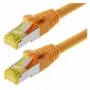 Tīkla kabelis Helos Cat 6a S/FTP 0.5 m Dzeltens