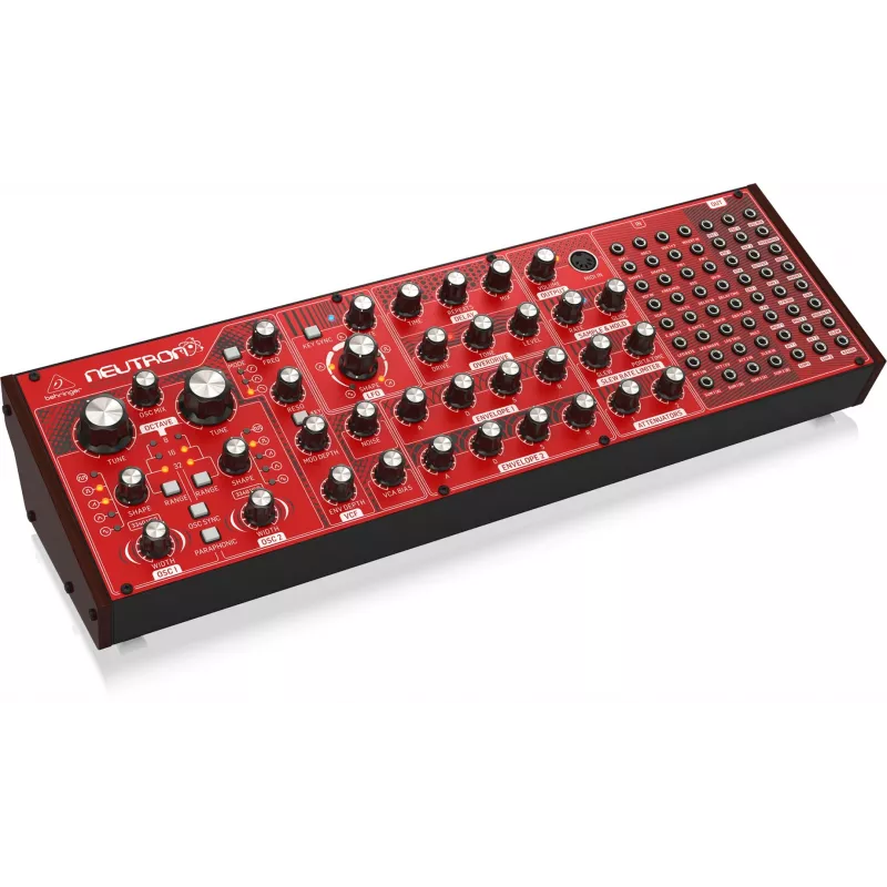Behringer NEUTRON analogais sintezators, sarkans