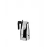 Alessi MT18/3 Espresso automāts Ossidiana, nerūsējošais tērauds, Alu, 3.5 x 18.5 x 40.5 cm
