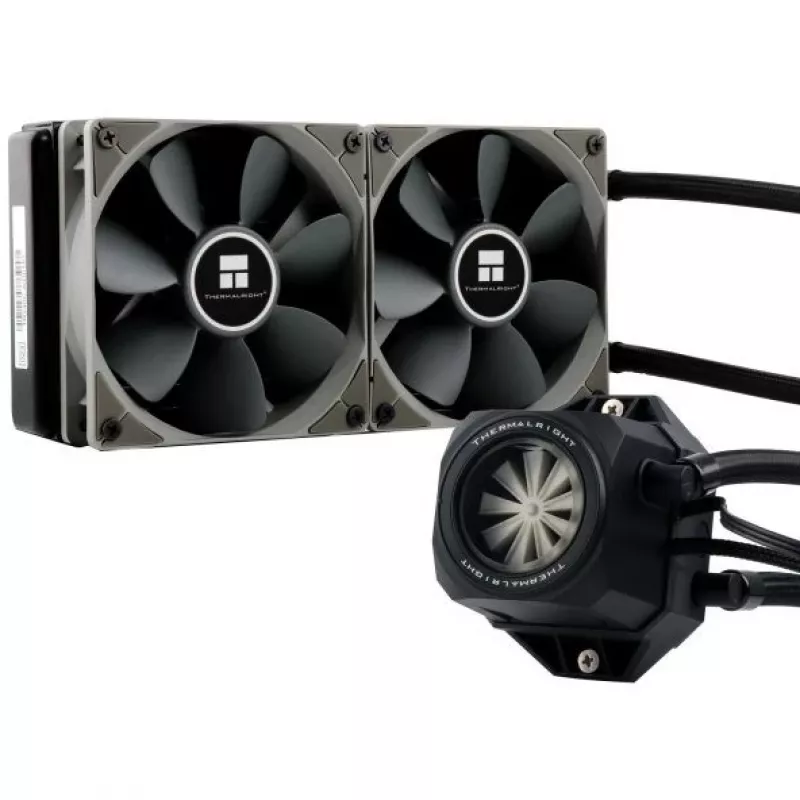 Thermalright TurboRight 240C - procesora šķidruma dzesēšanas sistēma - (priekš: LGA775, LGA1156, LGA1366, LGA1155, LGA2011, LGA1150, LGA2011-3, LGA1151, AM4, LGA2066) - Varš - 120 mm