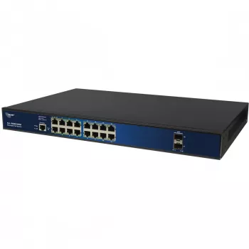 PoE slēdzis ALLNET ALL-SG8618PM 18 portu Gigabit (16 PoE + 2 uplink)