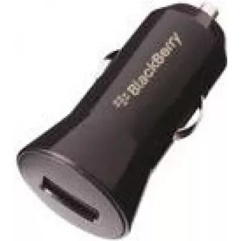 MelnsBerry automašīnas lādētājs - barošanas avots - auto (USB) - MelnsBerry Q10, Q5, Z10, Bold 9790, 99XX, Curve 93XX, Torch 98XX ierīcēm (ASY-46705-001)