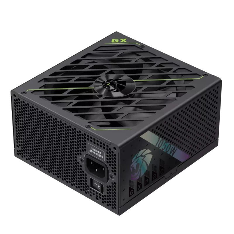 Gamemax Barošanas bloks, 80 PLUS, Gold | GX PRO 1050G | 1050 W | Pilnībā modulārs