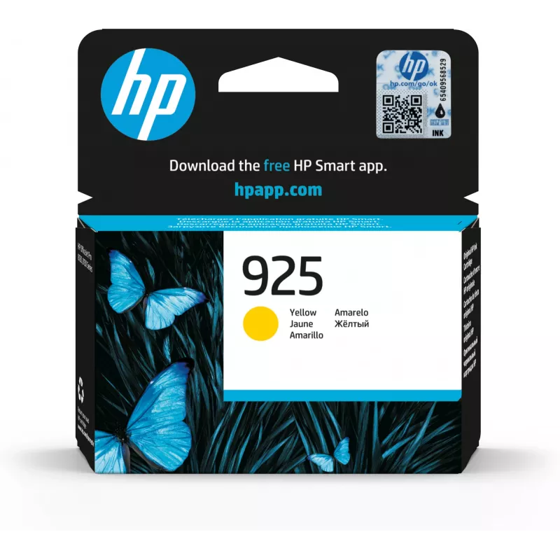 HP 925 dzeltens oriģinālais tintes kārtridžs