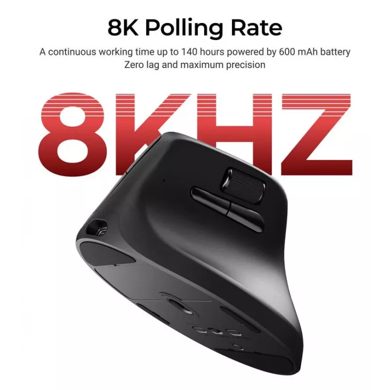 Mehāniskā pele Keychron M5 8K melna (M5-A23)