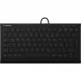 KeySonic KSK-5011ELC (DE) tastatūra mājām USB QWERTZ vācu Melna