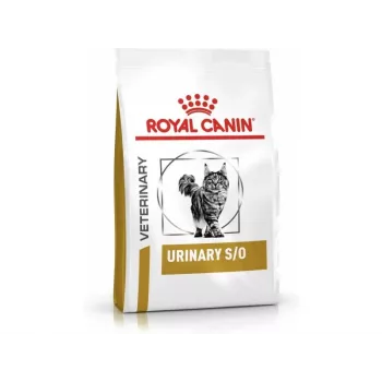Sausā kaķu barība Royal Canin Urinary S/O 1.5 kg — pieaugušiem kaķiem, mājputnu garša, veicina struvītu šķīšanu