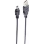 USB kabelis ShiverPeaks 14-16025 USB 2.0 1m USB A USB B melns