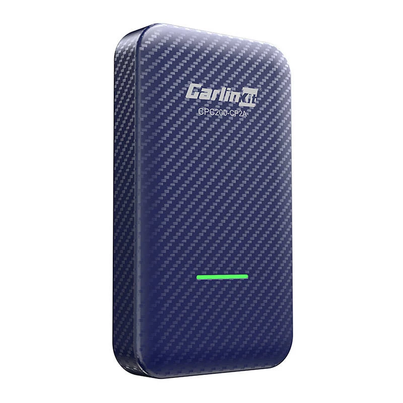 Bezvadu adapteris Carlinkit CPC200-CP2A Apple CarPlay un Android Auto, Wi‑Fi 5150–5250/5725–5850MHz, Bluetooth 5.2, USB-C