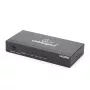 HDMI video splitter GEMBIRD DSP-4PH4-02 — 4× HDMI izejas, HDMI 1.4, 225 MHz, tērauda korpuss, 146×73×24 mm