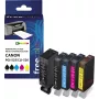 Kasetne Freecolor Canon PGI-525XL melna + CLI-526XL BK/C/M/Y