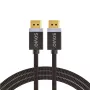 DisplayPort kabelis Savio CL-165 1 m Melns
