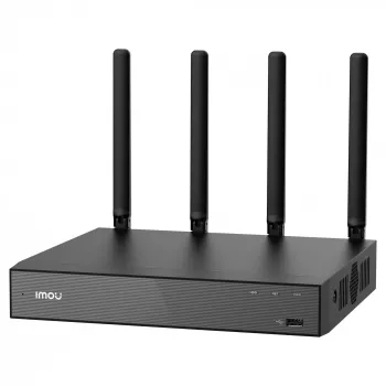 tīkls Video Recorder IMOU N118W Melns — 18‑channel, 4‑ch playback, 3840×2160 max, Dual‑band Wi‑Fi, SATA up to 16TB