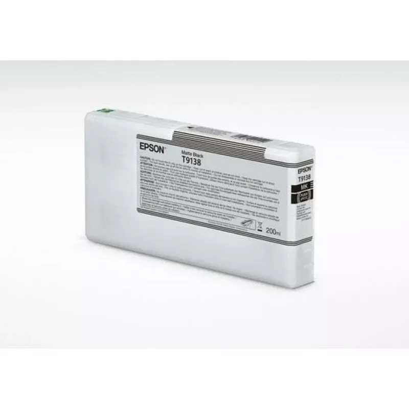 tintes kasetne Epson T9138 Matte Melns 200 ml – Matte Melns tintes kārtridžs
