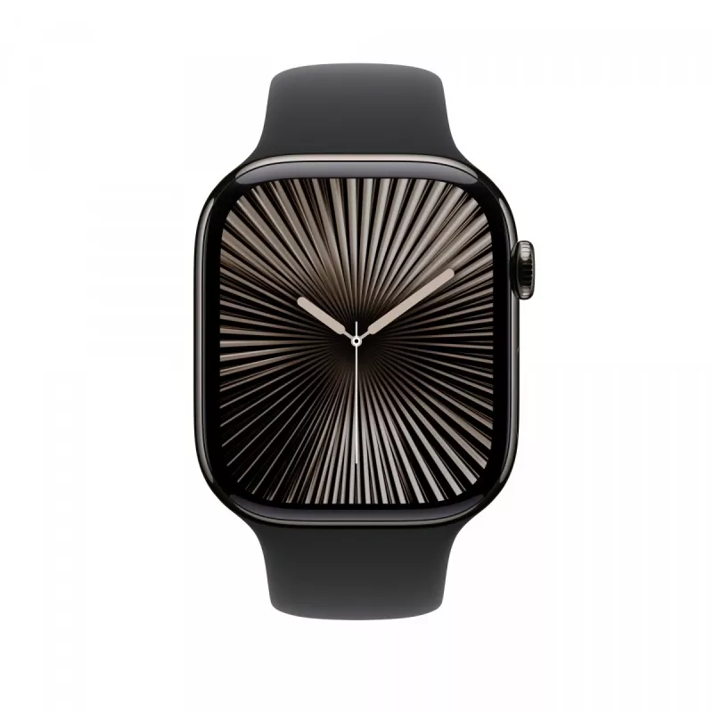 Apple aproce viedpulkstenim 46mm izmērs SM melna (MXM23ZMA)